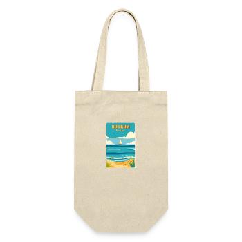 Borkum - Gift Bag for Bottles - nature - Front