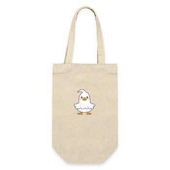 Goose Halloween Funny Ghost - Gift Bag for Bottles - nature - Front