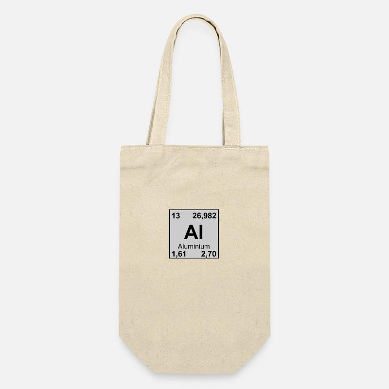 13 Aluminum - Gift Bag for Bottles - nature