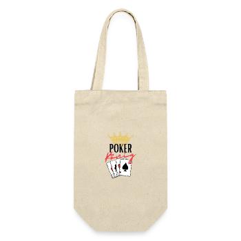 Roi du poker - Sac à bouteille - nature - Devant