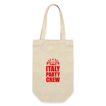 Italy Party Crew Tour - Gift Bag for Bottles - nature - Front