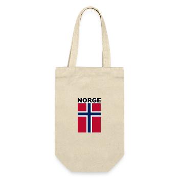 Supporter de la Norvège / Norvège - Sac à bouteille - nature - Devant
