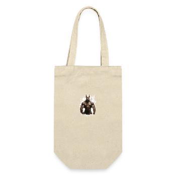 Doberman Chien Muscles Workout Beast - Sac à bouteille - nature - Devant