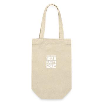 Ibiza Party Urlaub Crew - Geschenkbeutel für Flaschen - Natur - Vorne