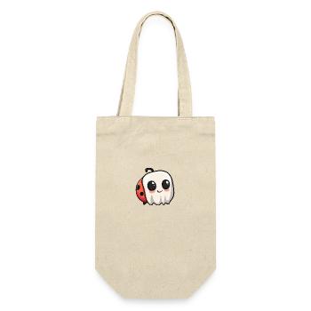 Ladybug Halloween Funny Ghost - Gift Bag for Bottles - nature - Front