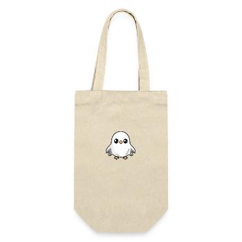 Dove Bird Halloween Funny Ghost - Gift Bag for Bottles - nature - Front