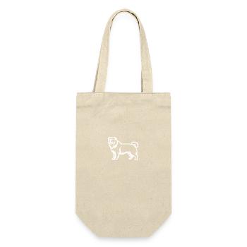 Chow Chow Dog Silhouette - Gift Bag for Bottles - nature - Front
