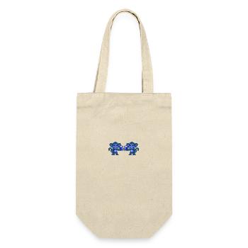 Monkey Team Beer Party - Gift Bag for Bottles - nature - Front