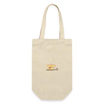 Verzaubertes Karussell Unisex Illustration - Geschenkbeutel für Flaschen - Natur - Vorne