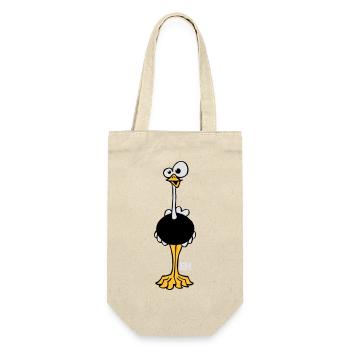 Autruche - Sac à bouteille - nature - Devant