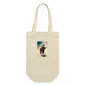 Motorcycle - Gift Bag for Bottles - nature - Front