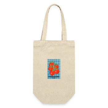 Tomato Girl Summer - Geschenkbeutel für Flaschen - Natur - Vorne