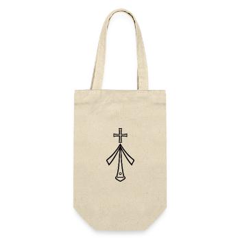 Love of home Stralsund - Gift Bag for Bottles - nature - Front