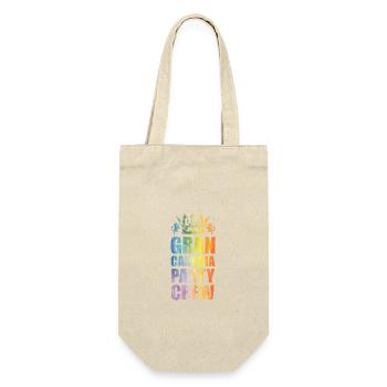 Dicton de l’équipe de fête de Gran Canaria - Sac à bouteille - nature - Devant