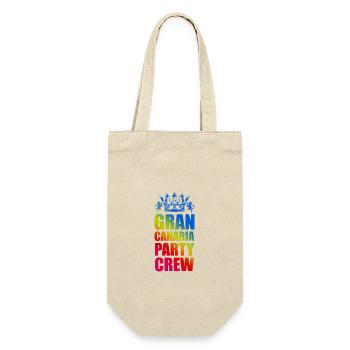 Dicton de l’équipage de la fête de Gran Canaria - Sac à bouteille - nature - Devant