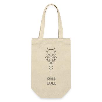 Wild Bull 1 - Gift Bag for Bottles - nature - Front