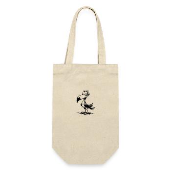 Je ne suis pas fou, juste un oiseau à plumes créatif - Sac à bouteille - nature - Devant