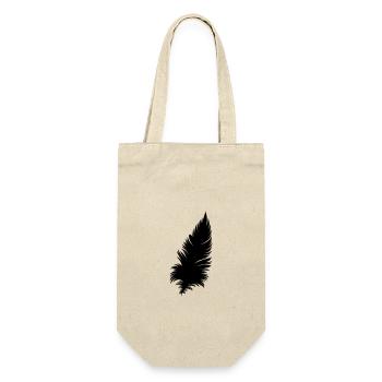 FEDER - Geschenkbeutel für Flaschen - Natur - Vorne