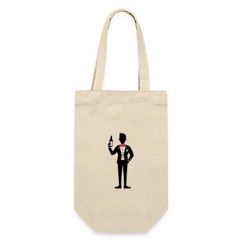 Enterrement de vie de garçon de l’équipe du marié - Sac à bouteille - nature - Devant