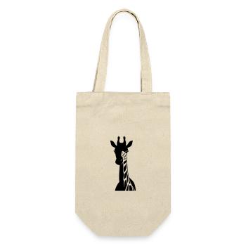 Giraffe head - Gift Bag for Bottles - nature - Front