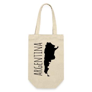 Argentina - Geschenkbeutel für Flaschen - Natur - Vorne