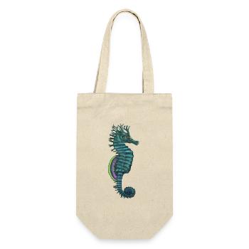 sea horse - Gift Bag for Bottles - nature - Front