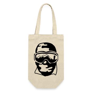 Ski Goggles - Gift Bag for Bottles - nature - Front
