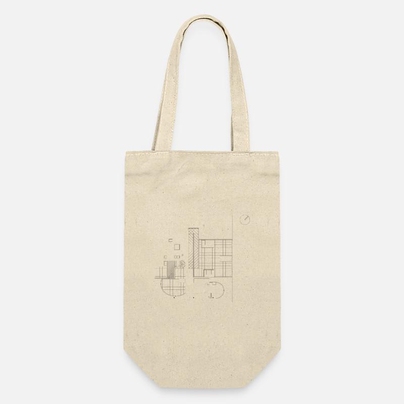 ARCHITECTURE Plan - Gift Bag for Bottles - nature