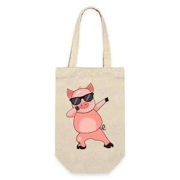 Porc Dabbing vecteur Cooles - Sac à bouteille - nature - Devant