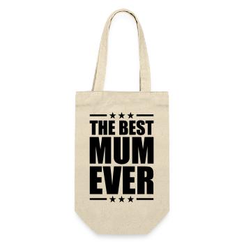 Best Mom Ever - Gift Bag for Bottles - nature - Front
