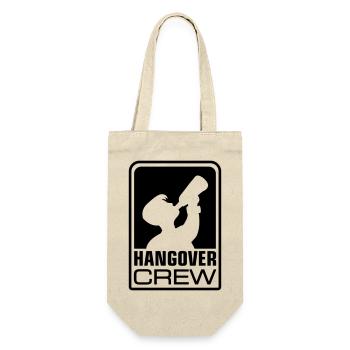 hangover crew logo - Geschenkbeutel für Flaschen - Natur - Vorne