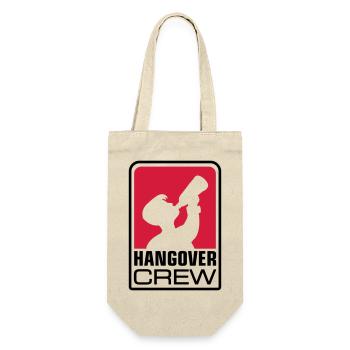 hangover crew logo - Geschenkbeutel für Flaschen - Natur - Vorne