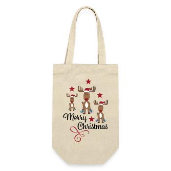 Joyeux noel - Sac à bouteille - nature - Devant