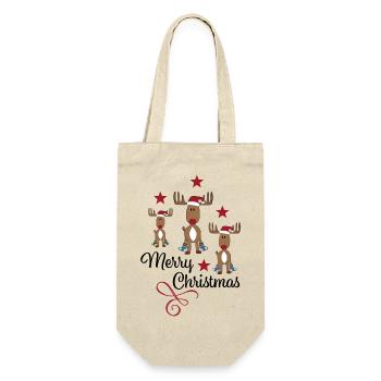 Joyeux noel - Sac à bouteille - nature - Devant