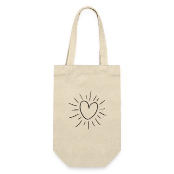 Sonnenherz Design – Love & Summer Vibes - Sac à bouteille - nature - Devant