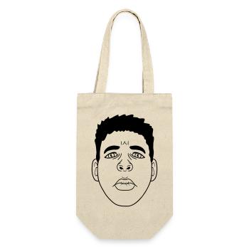 Kiss mouth sad face design - Sac à bouteille - nature - Devant