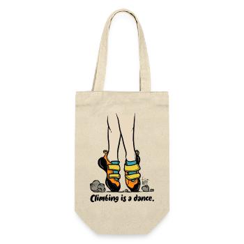 L’escalade est une danse colorée - Sac à bouteille - nature - Devant