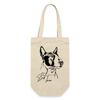 BULL TERRIER Chiens Portrait Chien Wilsigns - Sac à bouteille - nature - Devant