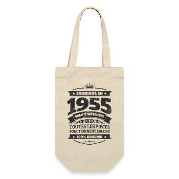 FABRIQUÉ EN 1955 - Sac à bouteille - nature - Devant