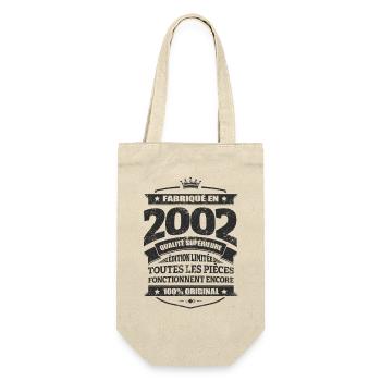 FABRIQUÉ EN 2002 - Sac à bouteille - nature - Devant