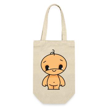 baby - Gift Bag for Bottles - nature - Front