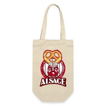 Alsace Breztking - Gift Bag for Bottles - nature - Front
