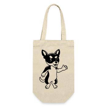 CHIEN CHAT ANIMAL DE COMPAGNIE - Sac à bouteille - nature - Devant