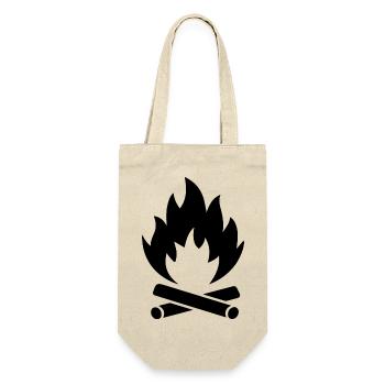 Adventure Travel Hiking Mountain - Geschenkbeutel für Flaschen - Natur - Vorne