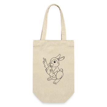 Rabbit, rabbit, gift, gift idea - Gift Bag for Bottles - nature - Front