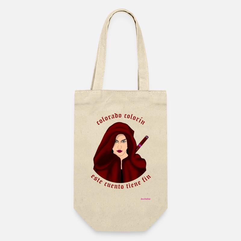 Kill Little Red Riding Hood - Gift Bag for Bottles - nature