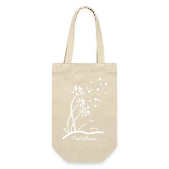 is mir Pusteblume 1 - Geschenkbeutel für Flaschen - Natur - Vorne