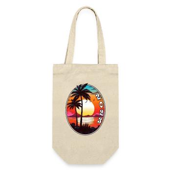 Vintage sun 2023 - Gift Bag for Bottles - nature - Front