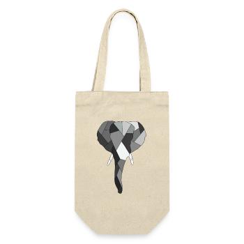 Elephant - Gift Bag for Bottles - nature - Front
