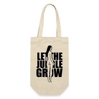 Let the Jungle Grow - Geschenkbeutel für Flaschen - Natur - Vorne